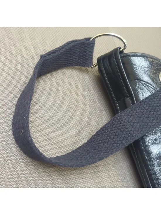 LAREDO Custom One of a Kind Black Fringe Crossbody Bag - - Picture 7 of 10